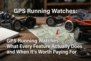 Professional header image for industry analysis: GPS Running Watches: What Every Feature Actually Does and...