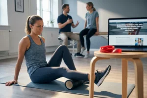 Professional header image for step-by-step guide: Shin Splints Stretches and Strengthening Exercises: A Run...
